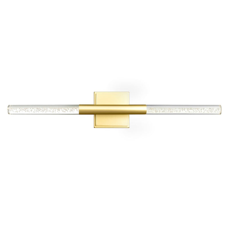 CWI Lighting Dragonswatch Vanity Light, Satin Gold