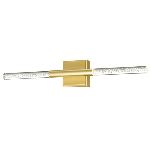 CWI Lighting Dragonswatch Vanity Light, Satin Gold