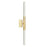CWI Lighting Dragonswatch Vanity Light, Satin Gold