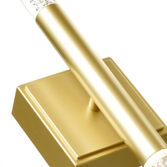 CWI Lighting Dragonswatch Vanity Light, Satin Gold