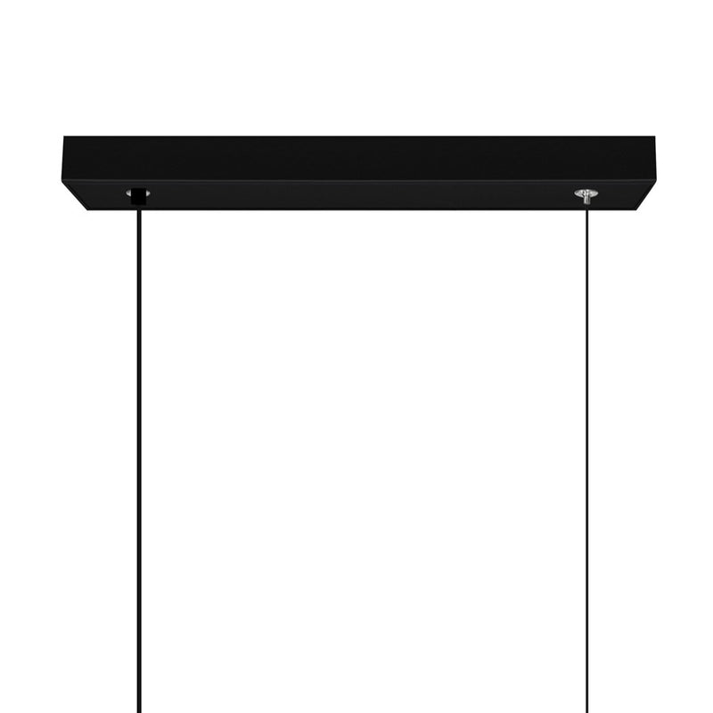CWI Lighting Moon Integrated LED 54" Chandelier, Black