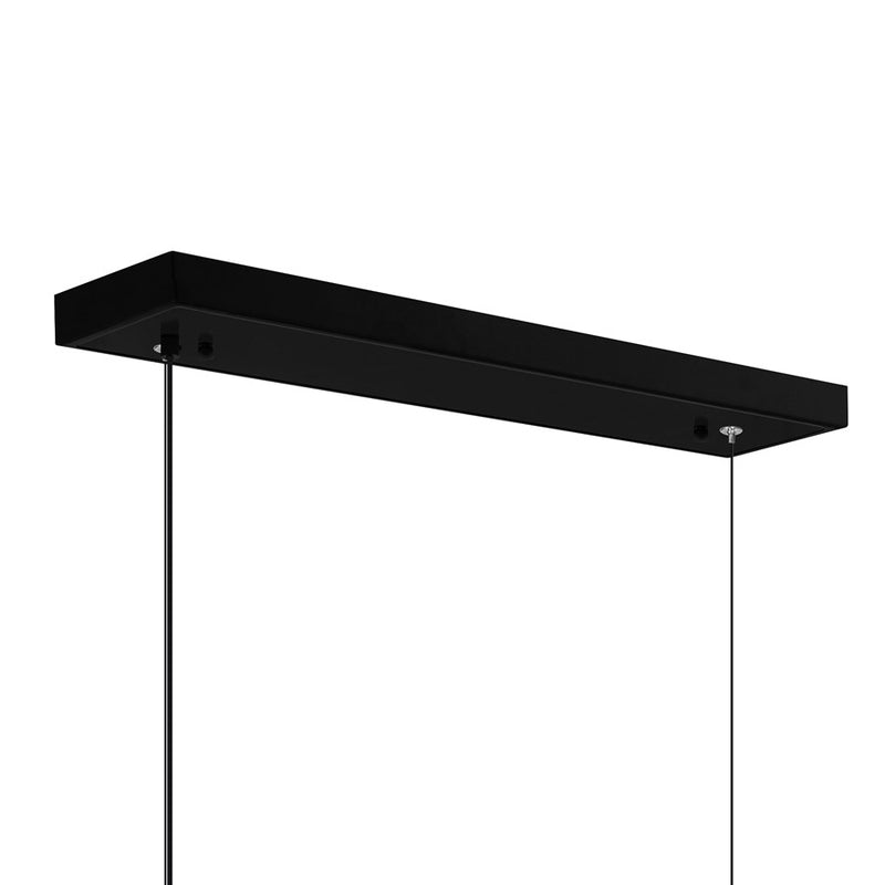 CWI Lighting Moon Integrated LED 70" Chandelier, Black