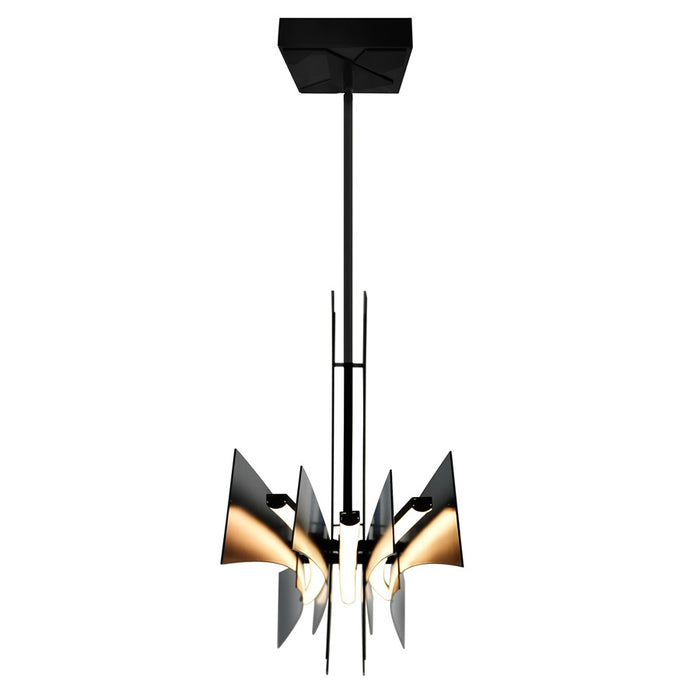 CWI Lighting Solara Integrated LED 50" Chandelier, Black