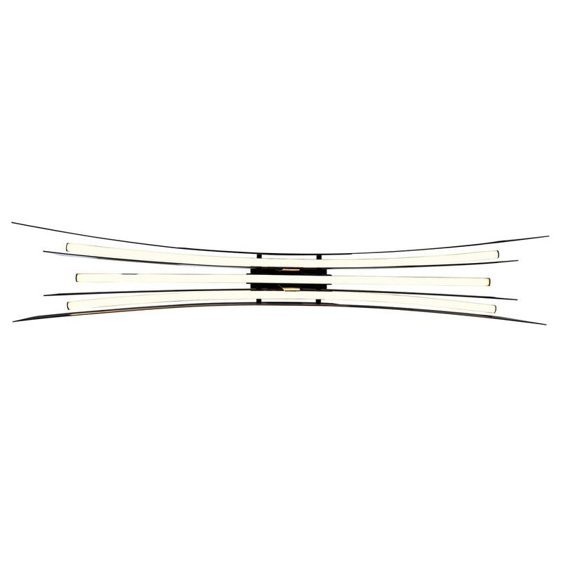 CWI Lighting Solara Integrated LED 50" Chandelier, Black