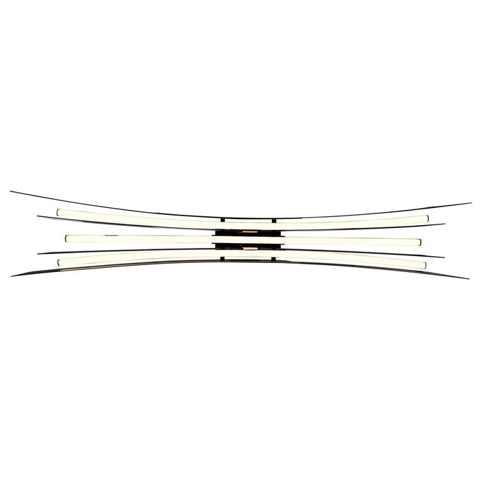 CWI Lighting Solara Integrated LED 50" Chandelier, Black