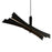 CWI Lighting Solara Integrated LED 72" Chandelier, Black