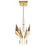 CWI Lighting Solara Integrated LED 72" Chandelier, Brass