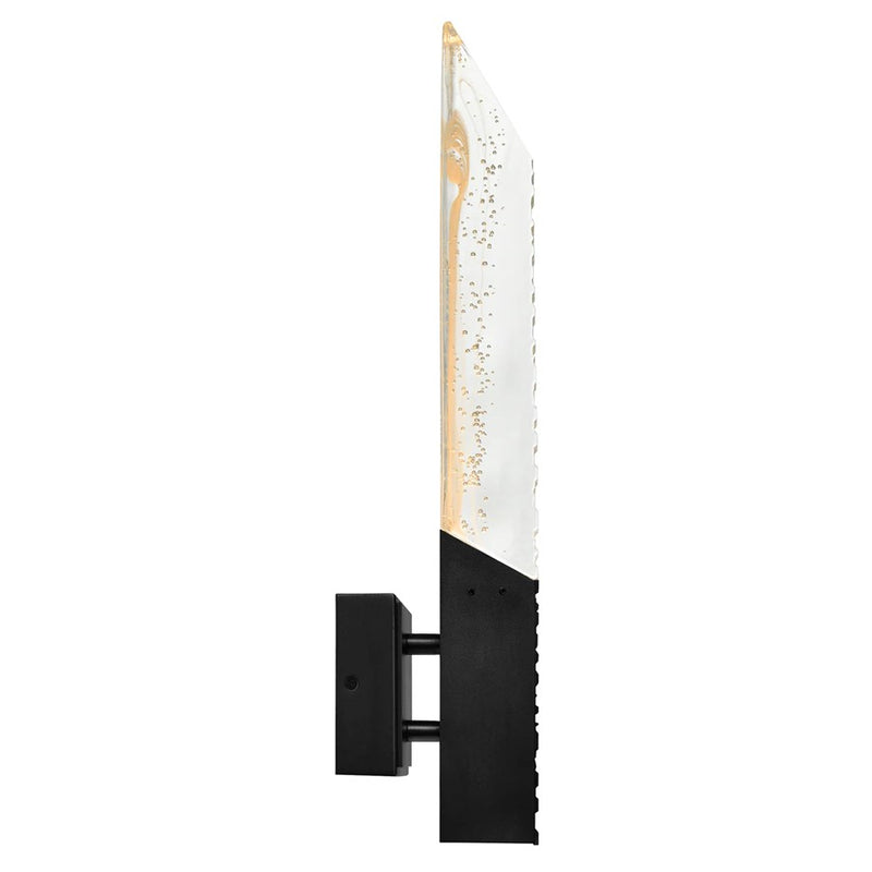 CWI Lighting Petra LED 22" Black Outdoor Wall Light