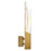 CWI Lighting Petra LED 22" Brass Wall Light/Handcrafted Glass
