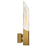 CWI Lighting Petra LED 22" Brass Wall Light/Handcrafted Glass