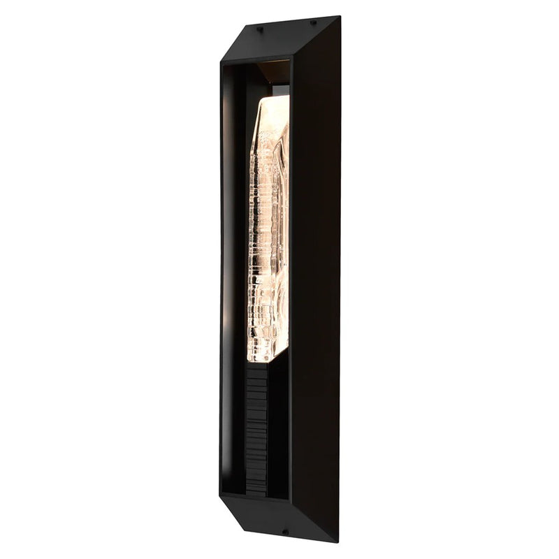 CWI Lighting Petra LED 29" Black Outdoor Wall Light