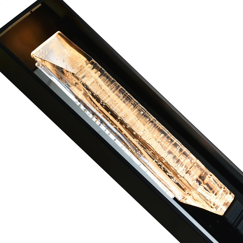 CWI Lighting Petra LED 29" Black Outdoor Wall Light
