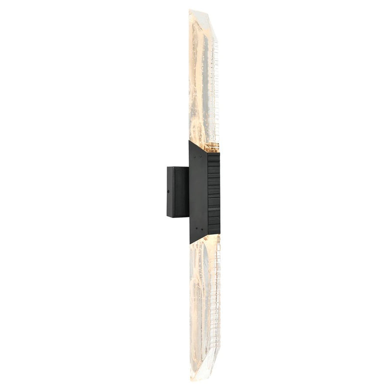 CWI Lighting Petra LED 36" Black Outdoor Wall Light