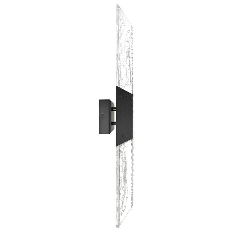 CWI Lighting Petra LED 36" Black Outdoor Wall Light