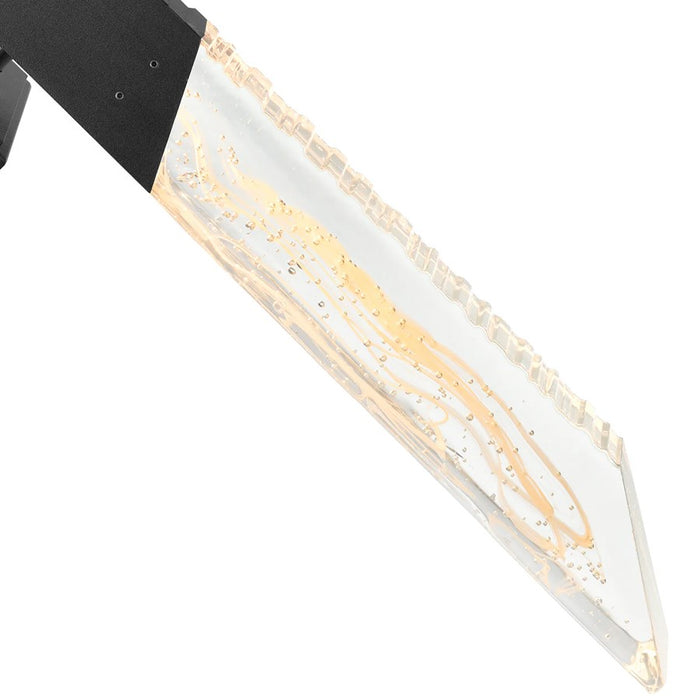 CWI Lighting Petra LED 36" Black Outdoor Wall Light