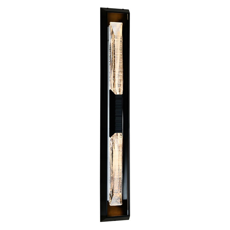 CWI Lighting Petra LED 44" Black Outdoor Wall Light