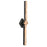 CWI Lighting Contour LED 33" Black Outdoor Wall Light