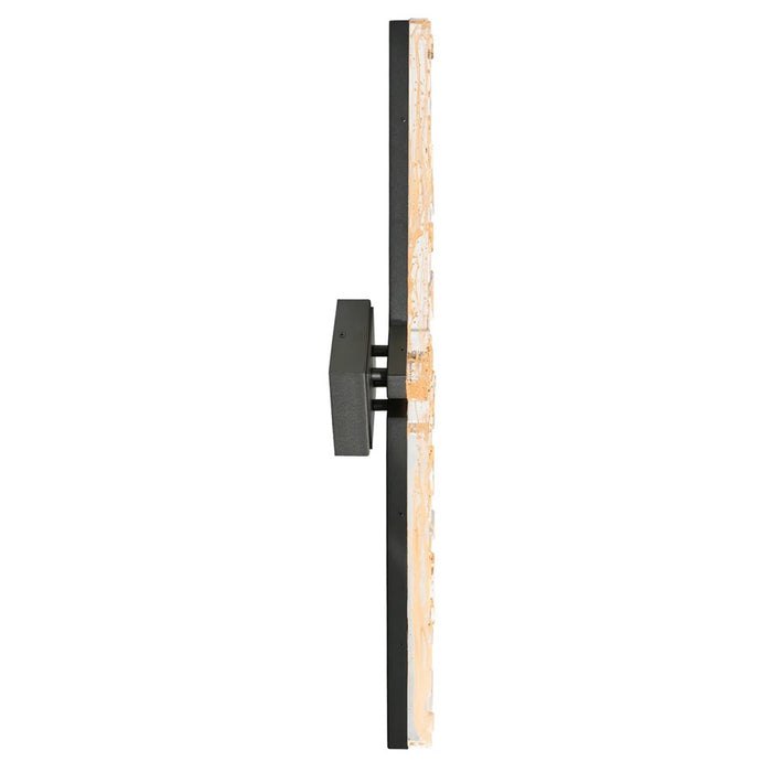 CWI Lighting Contour LED 33" Black Outdoor Wall Light
