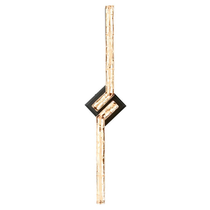 CWI Lighting Contour LED 33" Black Outdoor Wall Light