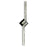 CWI Lighting Contour LED 33" Black Outdoor Wall Light