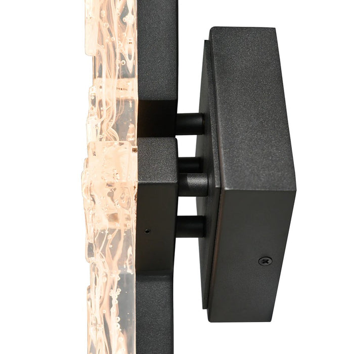 CWI Lighting Contour LED 33" Black Outdoor Wall Light