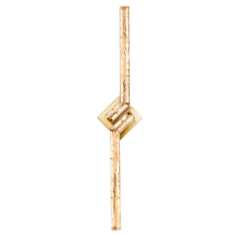 CWI Lighting Contour LED 33" Brass Vanity Light/Handcrafted