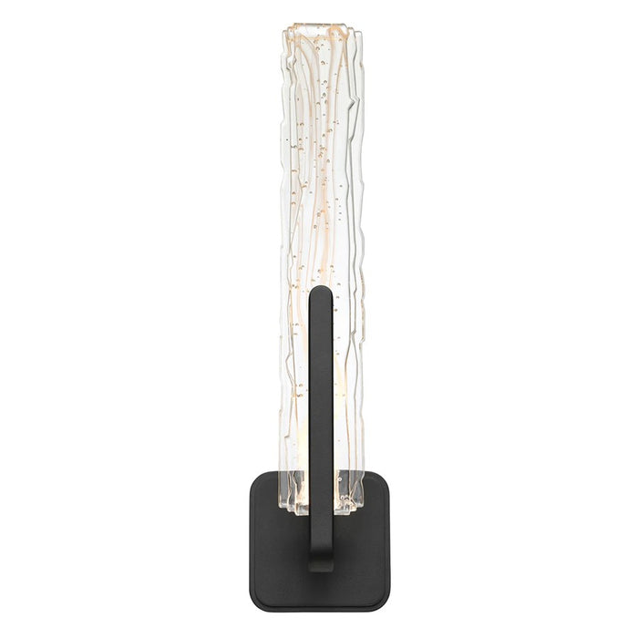 CWI Lighting Curva LED 19" Black Outdoor Wall Light