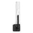 CWI Lighting Curva LED 19" Black Outdoor Wall Light