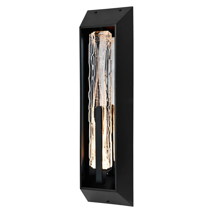 CWI Lighting Curva LED 24" Black Outdoor Wall Light