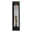 CWI Lighting Curva LED 24" Black Outdoor Wall Light