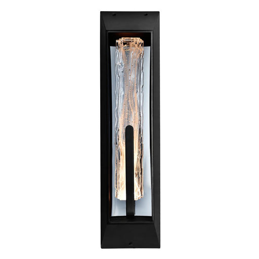 CWI Lighting Curva LED 24" Black Outdoor Wall Light