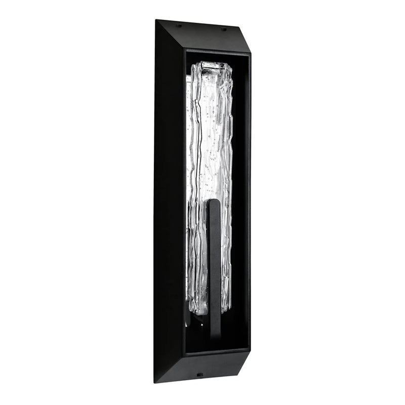 CWI Lighting Curva LED 24" Black Outdoor Wall Light