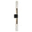 CWI Lighting Curva LED 36" Black Outdoor Wall Light