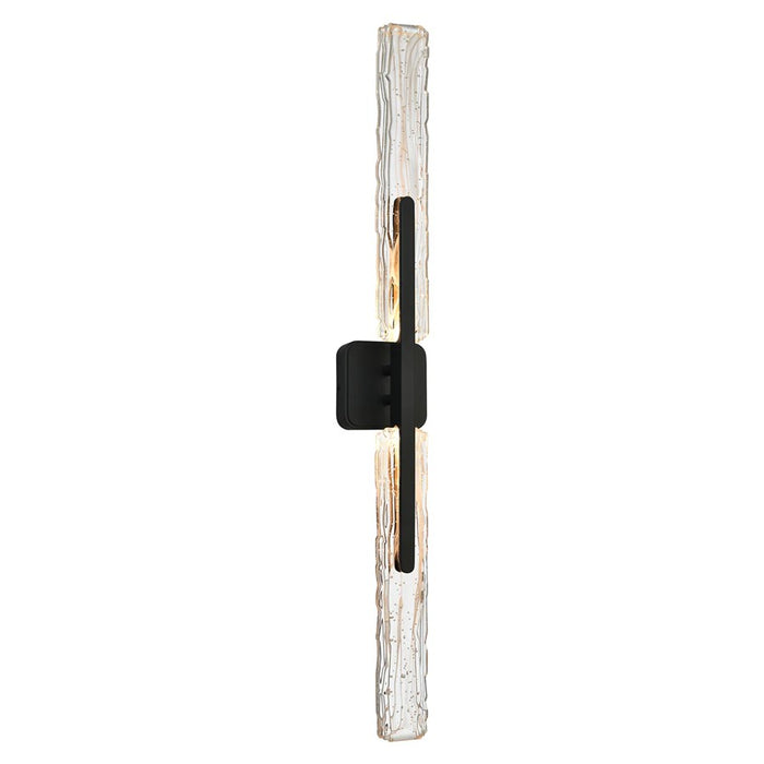 CWI Lighting Curva LED 36" Black Outdoor Wall Light