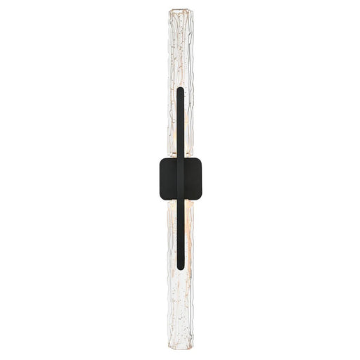 CWI Lighting Curva LED 36" Black Outdoor Wall Light