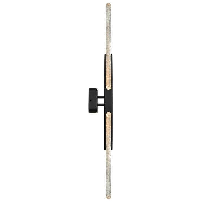 CWI Lighting Curva LED 36" Black Outdoor Wall Light