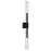 CWI Lighting Curva LED 36" Black Outdoor Wall Light