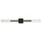 CWI Lighting Curva LED 36" Black Outdoor Wall Light