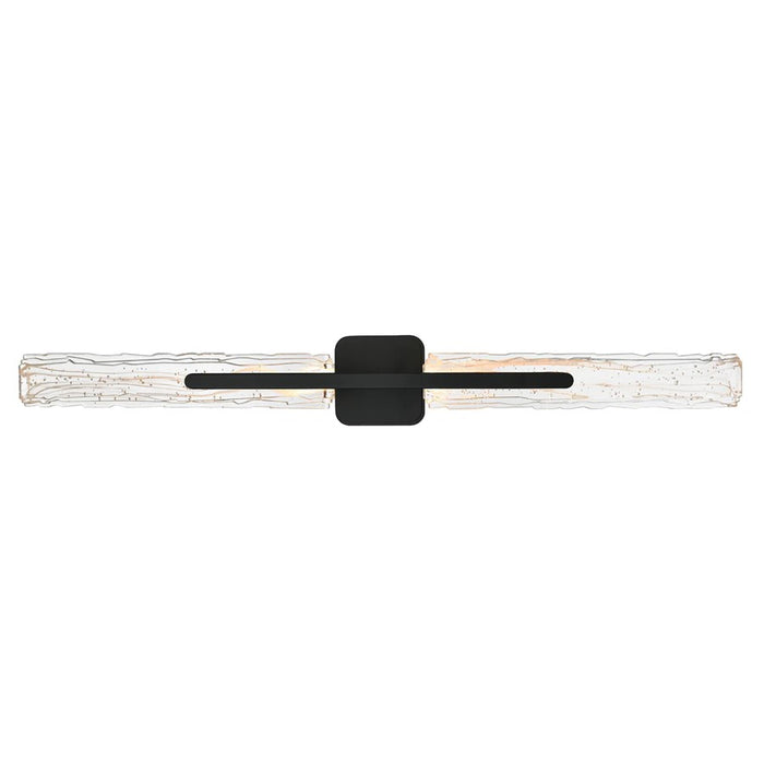 CWI Lighting Curva LED 36" Black Outdoor Wall Light