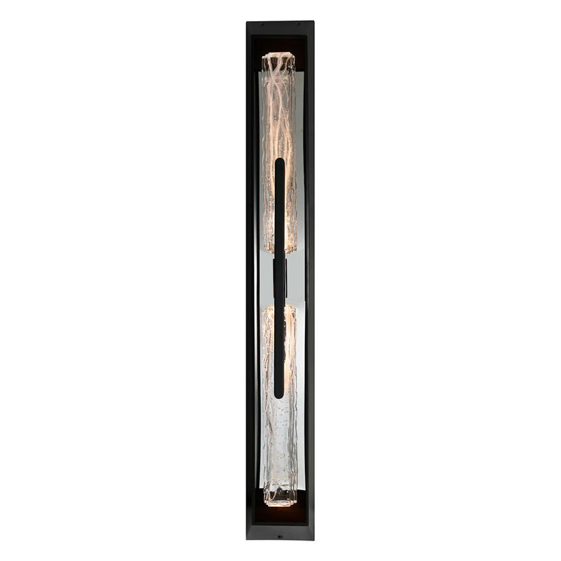 CWI Lighting Curva LED 44" Black Outdoor Wall Light