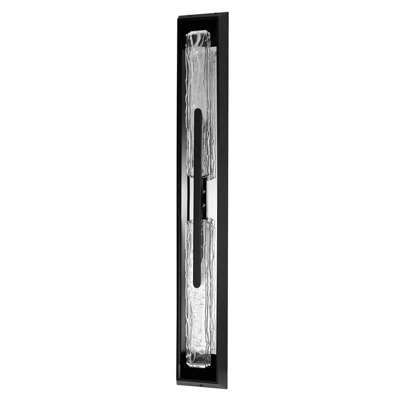 CWI Lighting Curva LED 44" Black Outdoor Wall Light