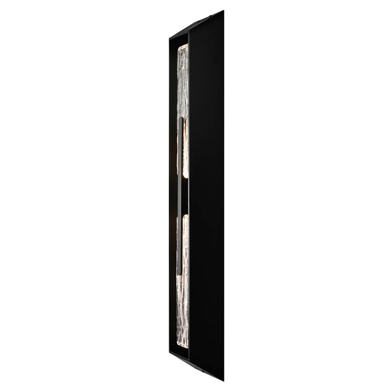 CWI Lighting Curva LED 44" Black Outdoor Wall Light