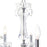 CWI Lighting Flawless 10 Light Up Chandelier, Chrome