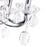 CWI Lighting Flawless 10 Light Up Chandelier, Chrome