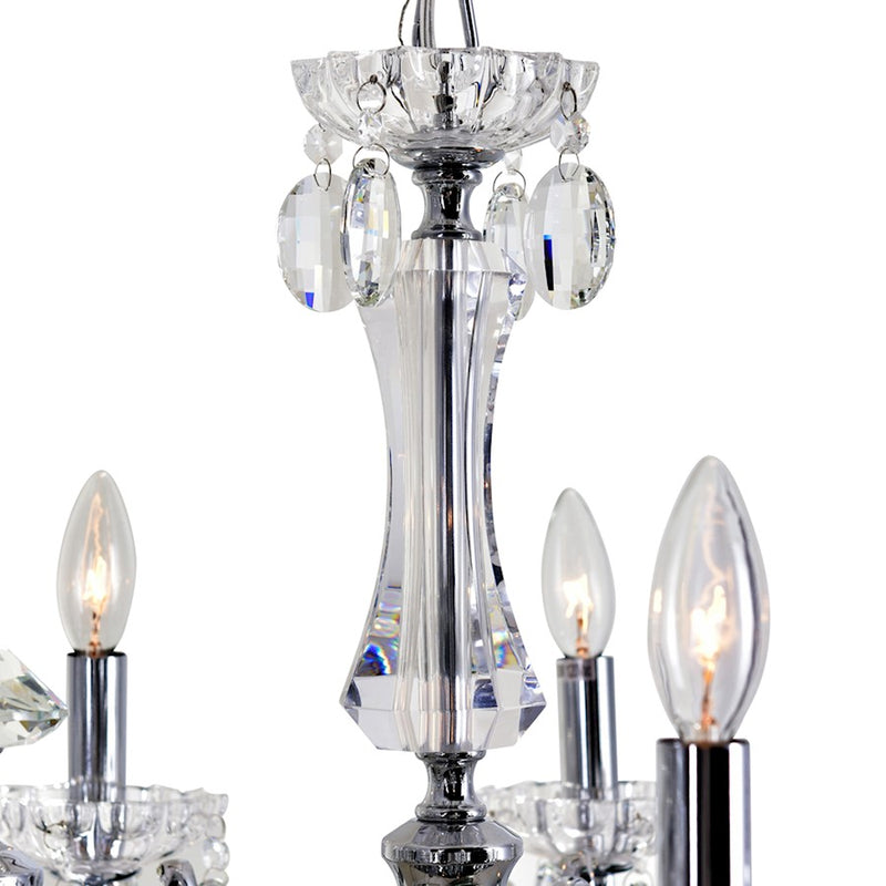 CWI Lighting Flawless 12 Light Up Chandelier, Chrome