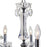 CWI Lighting Flawless 12 Light Up Chandelier, Chrome