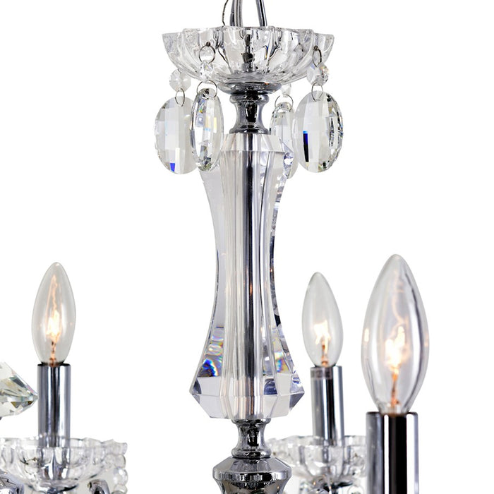 CWI Lighting Flawless 12 Light Up Chandelier, Chrome