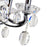 CWI Lighting Flawless 12 Light Up Chandelier, Chrome