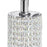 CWI Lighting Glitz 1 Light Down Mini Pendant, Chrome PRR