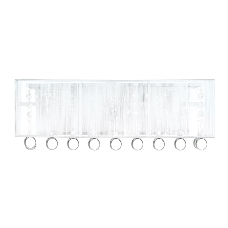 CWI Lighting Water Drop 3 Light Vanity Light, Chrome/Silver